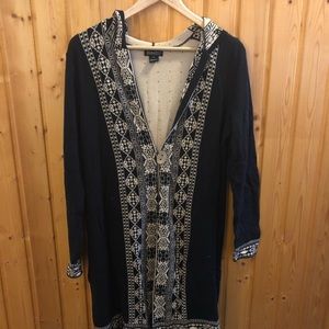 Lucky Brand 1X Long Cardigan